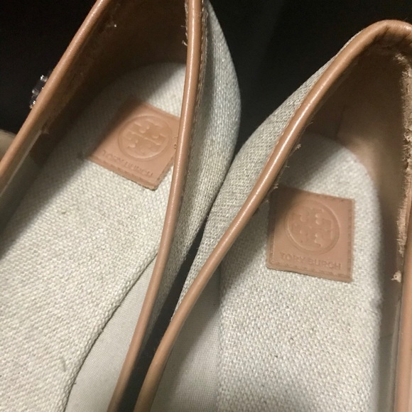 Tory Burch Canvas Wedge Sandals - Picture 4 of 5